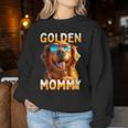 Golden Mommyゴールデン・ママ 母の日 ゴールデンレトリバー・ママ レディーススウェットシャツ 面白い贈り物