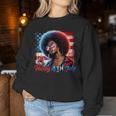 Happy 4Th Of July Black Girl Us Flag Melanin Afro African Women Sweatshirt Unique Gifts Happy 4Th Of July Black Girl Us Flag Melanin Afro African Women Sweatshirt Unique Gifts