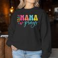 This Mama Prays Religious Mom Christian Mother's Day Women Sweatshirt Unique Gifts