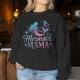 Mermaid Mom Lover Mama Mother's Day Ocean Fantasy Women Sweatshirt Funny Gifts