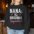 Nana Leuper-Héros Original Nana Sweat-shirt pour femme Cadeaux drôles