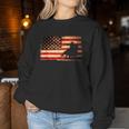 Rodeo Cowboy Western Country Horse Usa Flag 4Th Of July Women Sweatshirt Personalized Gifts