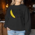This Is My Banana Costume これが私のバナナの衣装 レディーススウェットシャツ 面白い贈り物