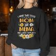 I Have Two Titles Mom And Mema And I Rock Them Both Women Sweatshirt Unique Gifts