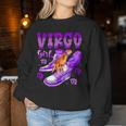 Virgo Girl Birthday Black Sneakers Zodiac Sign Women Sweatshirt Unique Gifts Virgo Girl Birthday Black Sneakers Zodiac Sign Women Sweatshirt Unique Gifts