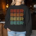 面白いtシャツ 酒 ビール Beer 飲み おもしろ 英語 文字入り 飲み会 酒好き メンズ レディース レディーススウェットシャツ 面白い贈り物