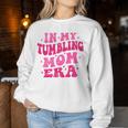 In My Tumbling Mom Era Tumbling Mom Lovers 母の日 長袖tシャツ レディーススウェットシャツ 面白い贈り物