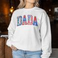 Mama Dada 4Th Of July American Family Matching Mom Dad Women Sweatshirt Unique Gifts