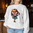 犬とペットへの愛をお祝いしましょう男性、女性、子供に。 レディーススウェットシャツ 面白い贈り物