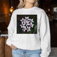 面白いhoya Flowers 多肉植物 ガーデニング 植物 レディーススウェットシャツ 面白い贈り物