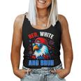 Bruh 4Th July Outfit Boys Red White And Bruh Eagle Women Tank Top