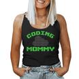 Coding Mommy Programador De Código Binario Para Mamá Camiseta sin mangas para mujer