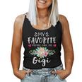My Favorite People Call Me Gigi Floral Women Tank Top