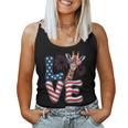 Giraffe Love 4Th Of July Usa Flag Giraffe Women Women Tank Top Giraffe Love 4Th Of July Usa Flag Giraffe Women Women Tank Top