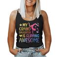 My Granddaughter Gymnastics Grandma Of A Gymnast Grandma Small Black Women Tank Top