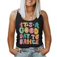 Groovy Its A Good Day To Dance Dance Teacher Black Women's Small Short Sleeve Crew Neck 100 Cotton Printed Women Tank Top