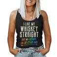 Like My Whiskeytraight Friends Lgbtq Gay Pride Proud Ally レディースタンクトップ