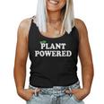 Plant Powered プラントパワー ヴィーガニズム ヴィーガン ベジタリアン レディースタンクトップ