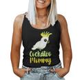 Retro Cockatoo Mother Mom Cockatoo Mommy Cockatiel レディースタンクトップ