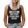 Historia Divertida Arte Para Hombres Es Historiadores Historia Profesores Camiseta sin mangas para mujer