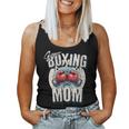Uper Boxing Mom Guantes De Boxeo Y Boxeadores De Apoyo Cuello Camiseta sin mangas para mujer