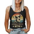Vintage Airedale Terrier Mom Dog Lovers Mother’S Day Women Tank Top