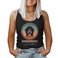 Vintage Bernedoodle Grandma Dog Owner Mom Women Tank Top