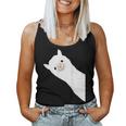 レトロ、ラマ、アルパカのデザイン。男性、女性、子供用。 レディースタンクトップ
