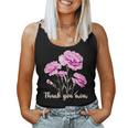 母の日 カーネーション 花 きれい ありがとう お母さん レディースタンクトップ