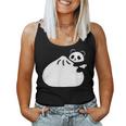 肉まんとパンダ かわいい チャイナ Pork Bunpanda レディースタンクトップ