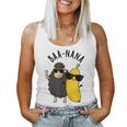 Baa-Nana おもしろバナナ羊しゃれ レディースタンクトップ
