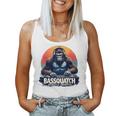 Bassquatch – Groovyasquatch Djデザイン 音楽愛好家向け レディースタンクトップ