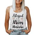 Blessed To Be Called Mom And Mamaw Floral Cute Women Tank Top