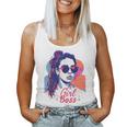 Girl Boss ポップアート セルフエンパワーメント レトロ 1950年代 レディースタンクトップ