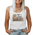 Italia Coliseo Roma Italia Amantes Hombres Es Niños Camiseta sin mangas para mujer