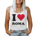 I Love Roma レディースタンクトップ