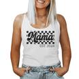 For New Mom Retro Checkered Mama Est 2024 Women Tank Top
