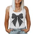 コケット リボン ブラック グレー チーター ヒョウ柄 女の子 ママ レディースタンクトップ