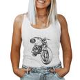 古希祝い バイク好き 車好き 父 男性 女性 クラシックバイク 70歳 I'm Not Old I'm Classic レディースタンクトップ