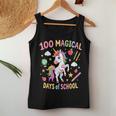 100Th Day Ofchool Unicorn 100 魔法の日々 先生 女の子 レディースタンクトップ 面白い贈り物