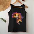 African American Boyunflower Melanin History Month レディースタンクトップ 面白い贈り物
