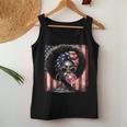 American Afro 4Th Of July Freedom Black African Women Tank Top Unique Gifts