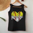 Baseball Softball Grandma Heart Softball Baseball Grandma Women Tank Top Unique Gifts