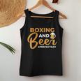 Boxing And Beer Perfectday ボクサー・ボクシング レディースタンクトップ 面白い贈り物
