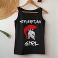 Casco De Gladiadorpartan Girl Warrior Departan Girl Camiseta sin mangas para mujer Regalos divertidos