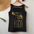 Cita Del Imperio Romano De Roma Antiguo Lobo Romano Camiseta sin mangas para mujer Regalos divertidos