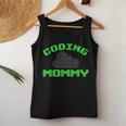 Coding Mommy Programador De Código Binario Para Mamá Camiseta sin mangas para mujer Regalos divertidos