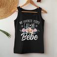 My Favorite People Call Me Bebe Floral Birthday Bebe Women Tank Top Unique Gifts My Favorite People Call Me Bebe Floral Birthday Bebe Women Tank Top Unique Gifts