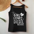 Girl Loves Diesel メカニックシャツ 面白いバレンタインデーギフト レディースタンクトップ 面白い贈り物