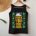 Irish You Were Beer 聖パトリックの日 ビアマグ 面白い レディースタンクトップ 面白い贈り物